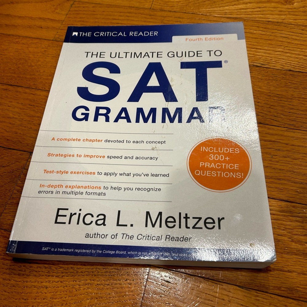 The Ultimate Guide to SAT Grammar, Fourth Edition, used